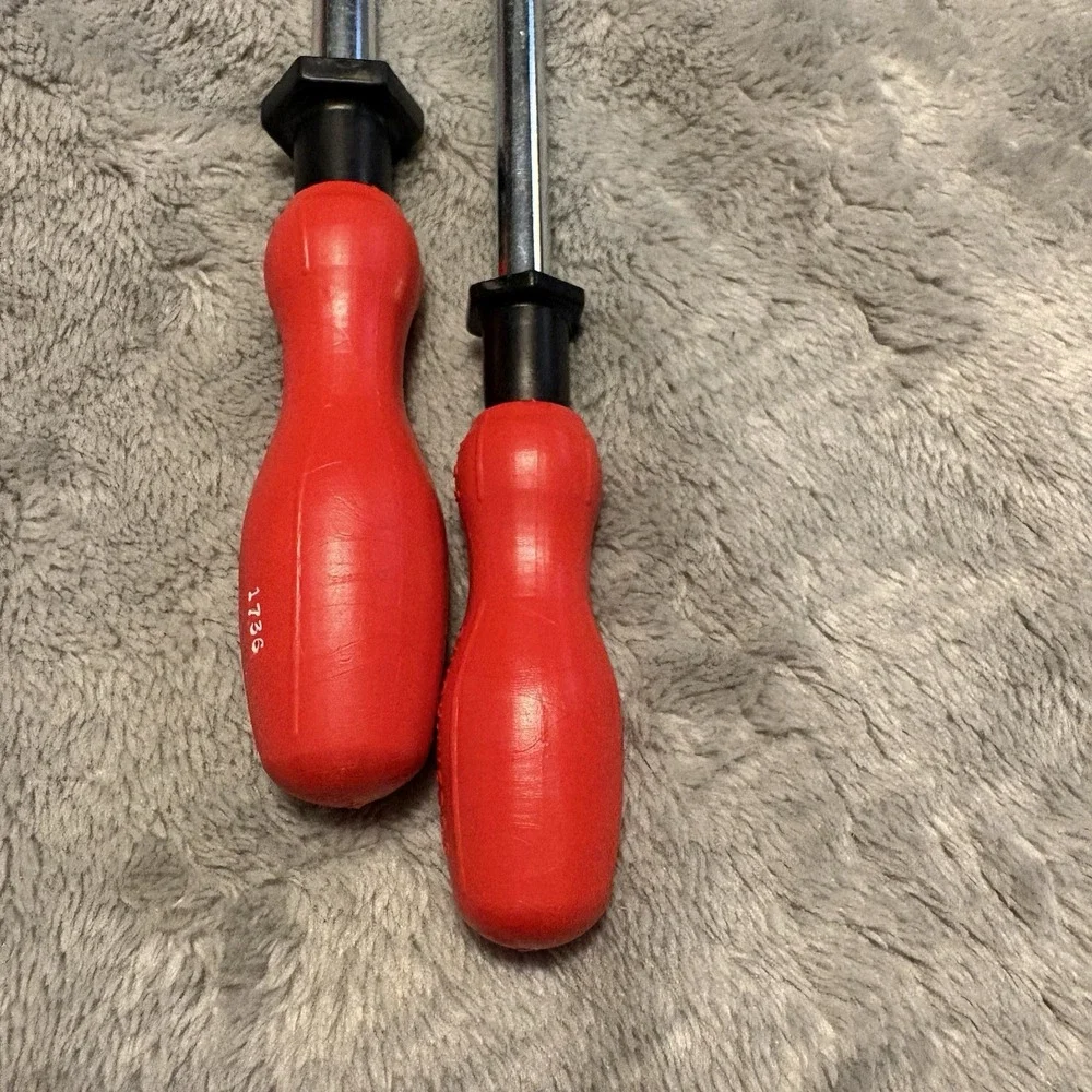 Quick Wedge Slot Screw Holding Screwdriver and additional screwdriver